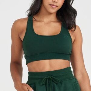 Oner Active Classic Lounge Bralette - Evergreen. Size Small